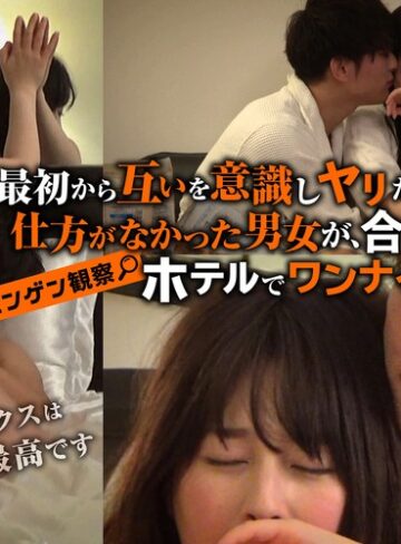 【抜けるAV】ニンゲン観察 最初から互いを意識しヤリたくてヤリたくて仕方がなかった男女が、合コンを抜け出しホテルでワンナイトセックス｜h_1534grmo00033