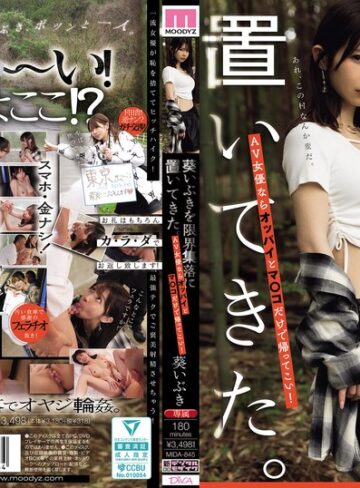 【抜けるAV】葵いぶきを限界集落に置いてきた。AV女優ならオッパイとマ○コだけで帰ってこい！｜mida00845